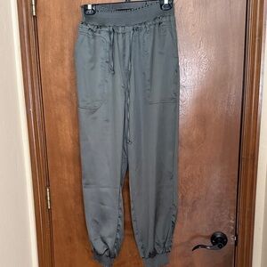 Papermoon Women's Gray Ankle Jogger Pants